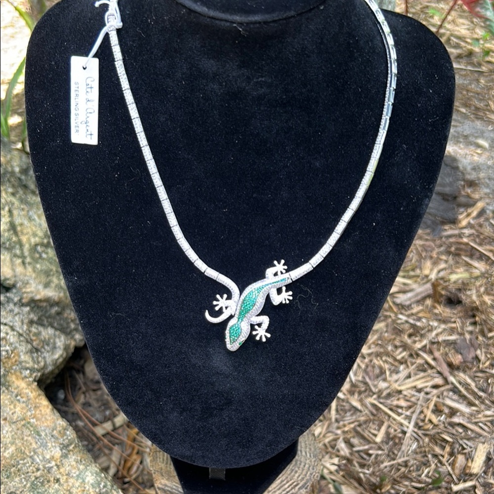 Gecko by Cote d’ Argent Elegant Sterling Silver